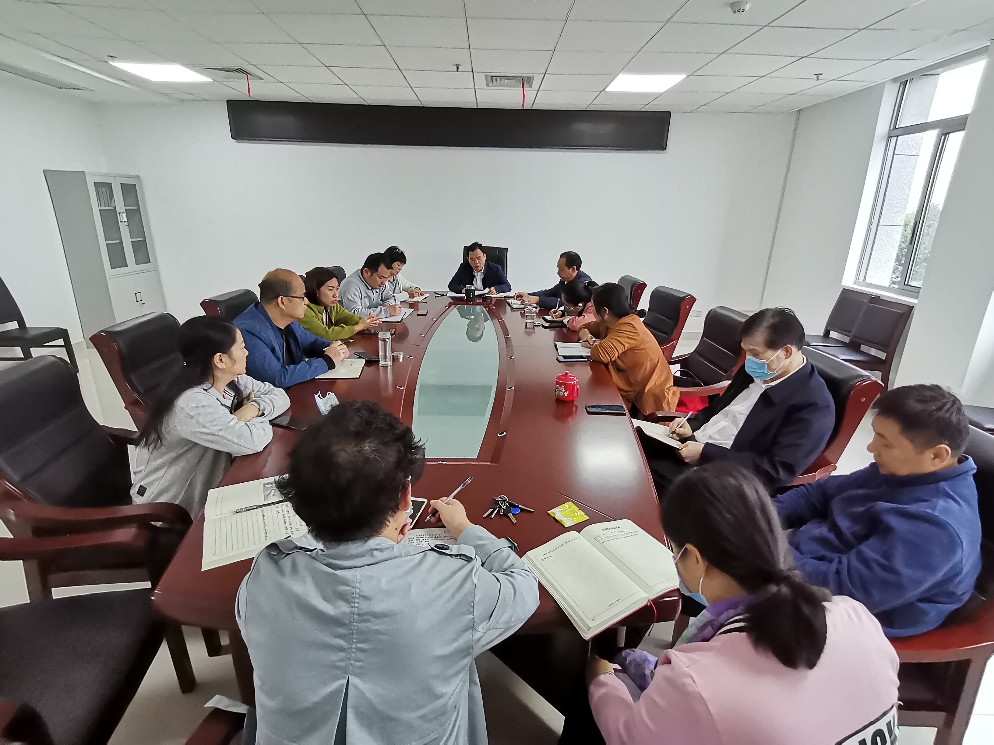 邵阳市档案馆专题学习贯彻习近平总书记来湘考察调研的讲话精神