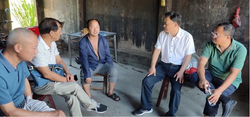 市档案馆走访调研助力乡村振兴