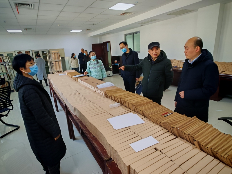 市委办副主任、市档案局局长申武带队来馆调研