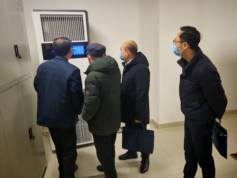 市委办副主任、市档案局局长申武带队来馆调研