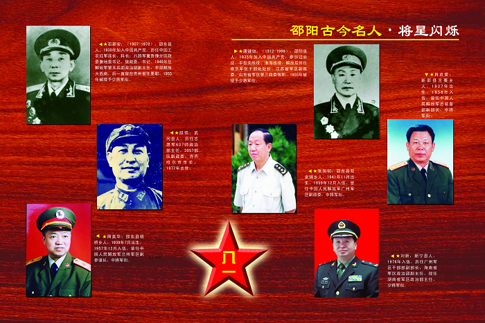 邵阳古今名人－－近现代名人