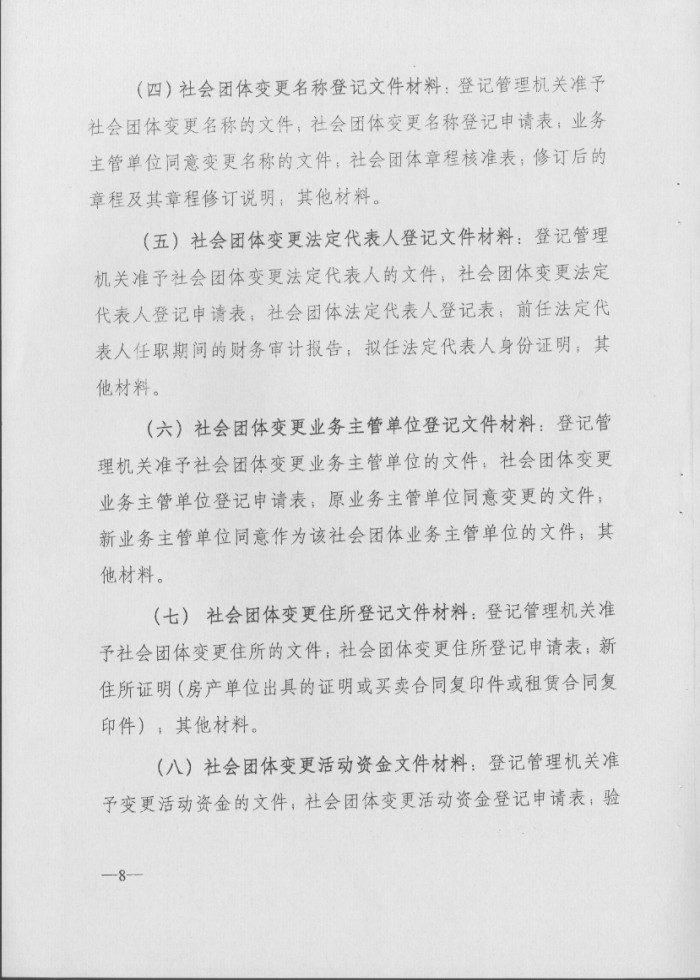 社会组织登记档案管理办法