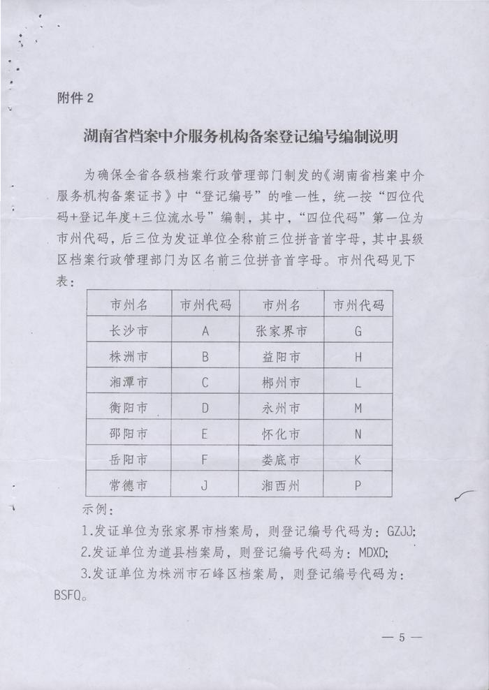 关于转发《湖南省档案局关于认真开展档案中介服务机构备案登记工作的通知》的通知